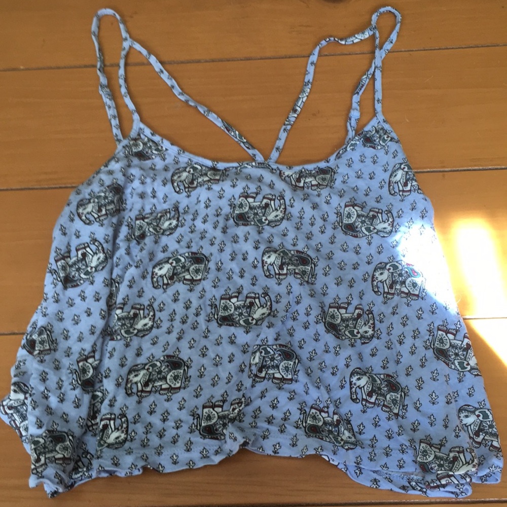 Boho elephant tank